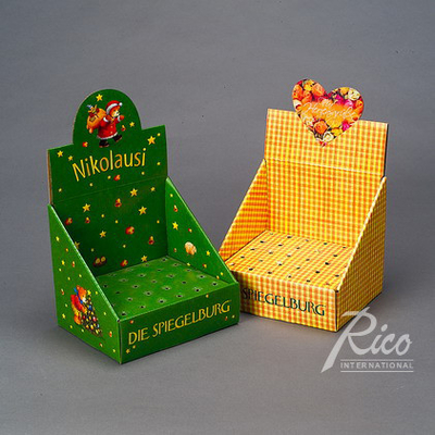 품질  Customizable Highly Visible Brown 1/4 Pallet Market Boxes For Branding 공장